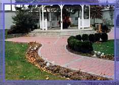 personalized engraved brick pavers fundraisers walkway entrance memorial garden